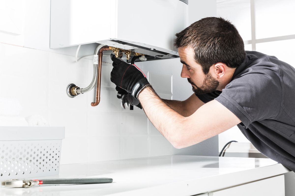 Vivienda alquilada con instalación de gas antigua